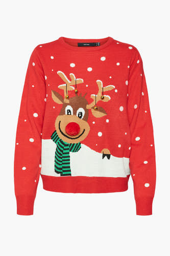 Trui met ronde hals Rood - VERO MODA®