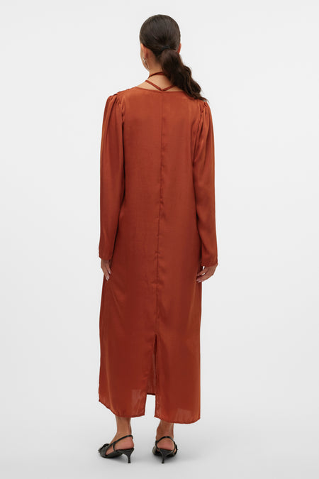 Kleedjes (lange mouwen) Bruin - VERO MODA®