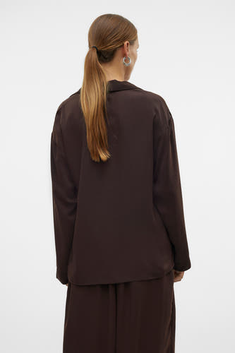 Hemd (lange mouwen) Bruin - VERO MODA®