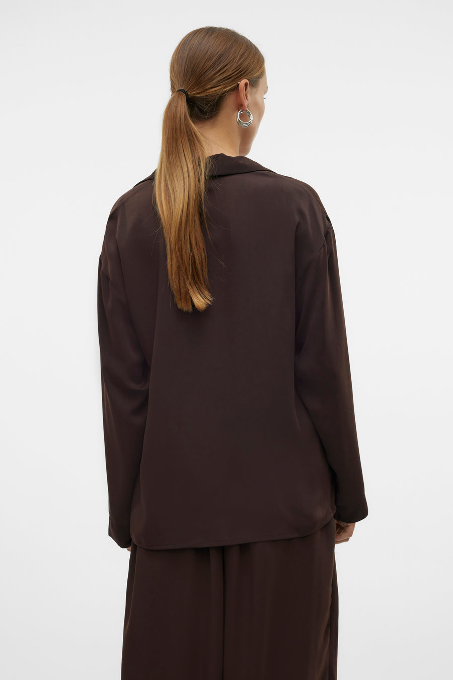 Hemd (lange mouwen) Bruin - VERO MODA®
