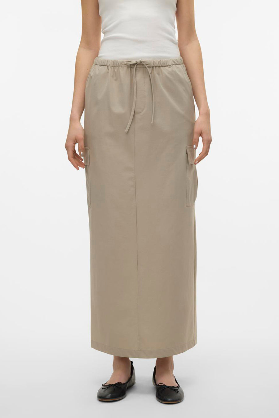 Rok (lang) Beige - VERO MODA®