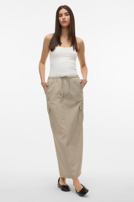 Rok (lang) Beige - VERO MODA®