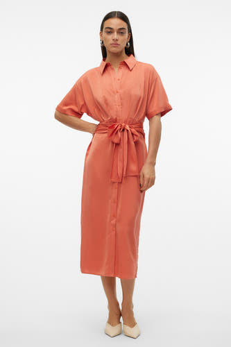 Kleedjes (korte mouwen) Rood - VERO MODA®