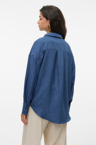 Hemd (lange mouwen) Blauw - VERO MODA®