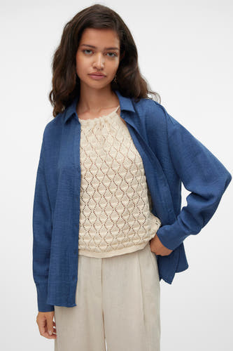 Hemd (lange mouwen) Blauw - VERO MODA®