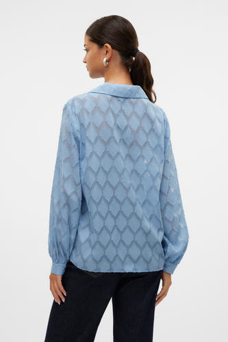 Hemd (lange mouwen) Blauw - VERO MODA®