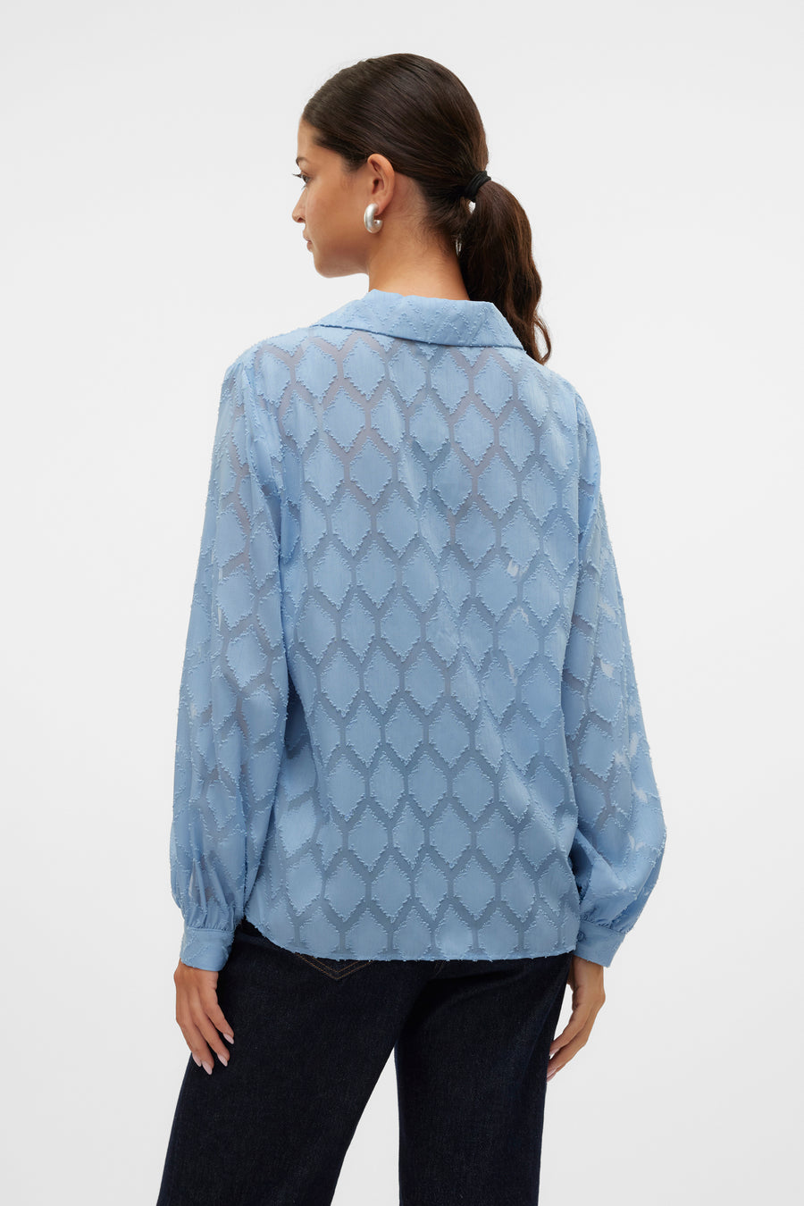 Hemd (lange mouwen) Blauw - VERO MODA®