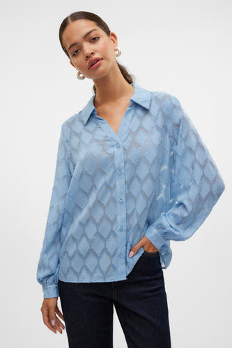 Hemd (lange mouwen) Blauw - VERO MODA®