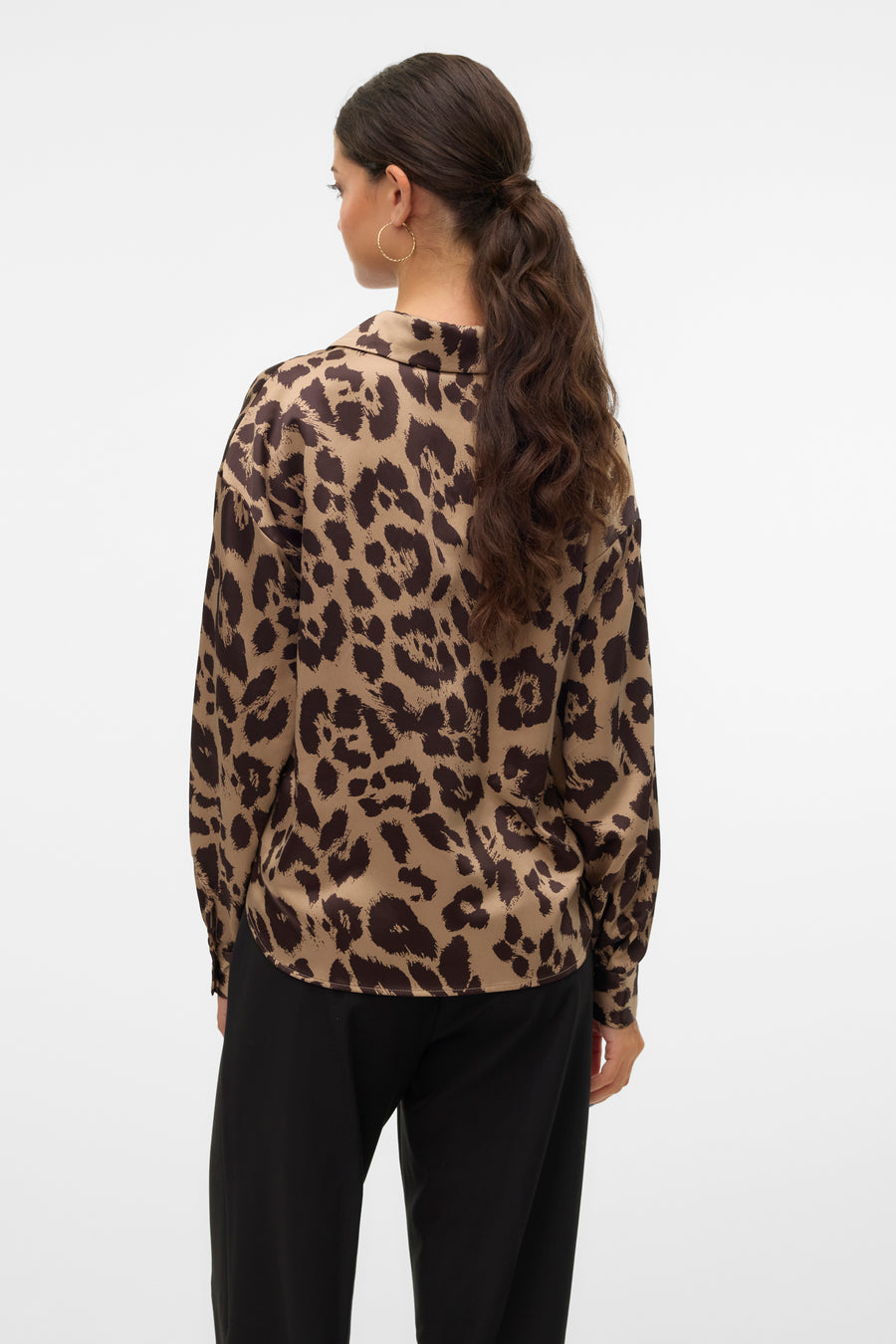 Hemd (lange mouwen) Bruin - VERO MODA®