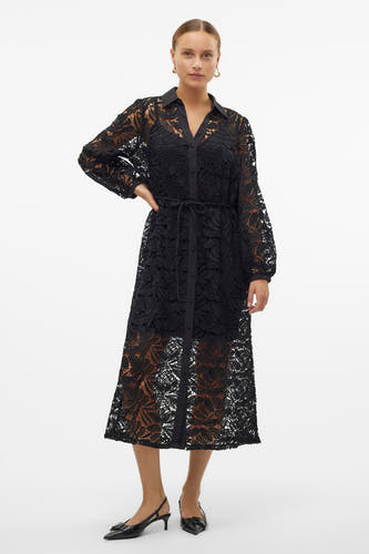 Kleedjes (lange mouwen) Zwart - VERO MODA®
