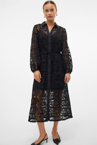 Kleedjes (lange mouwen) Zwart - VERO MODA®