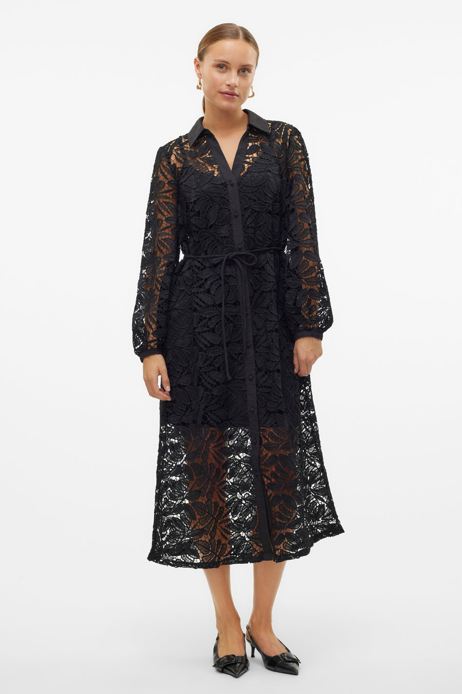 Kleedjes (lange mouwen) Zwart - VERO MODA®