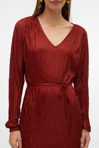 Kleedjes (lange mouwen) Rood - VERO MODA®