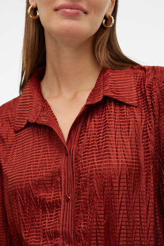 Hemd (lange mouwen) Rood - VERO MODA®