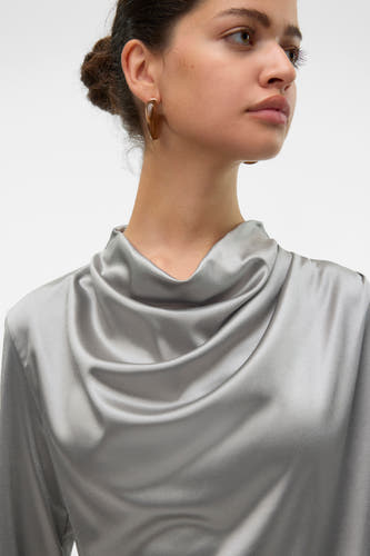 Blouse (lange mouwen) Grijs - VERO MODA®