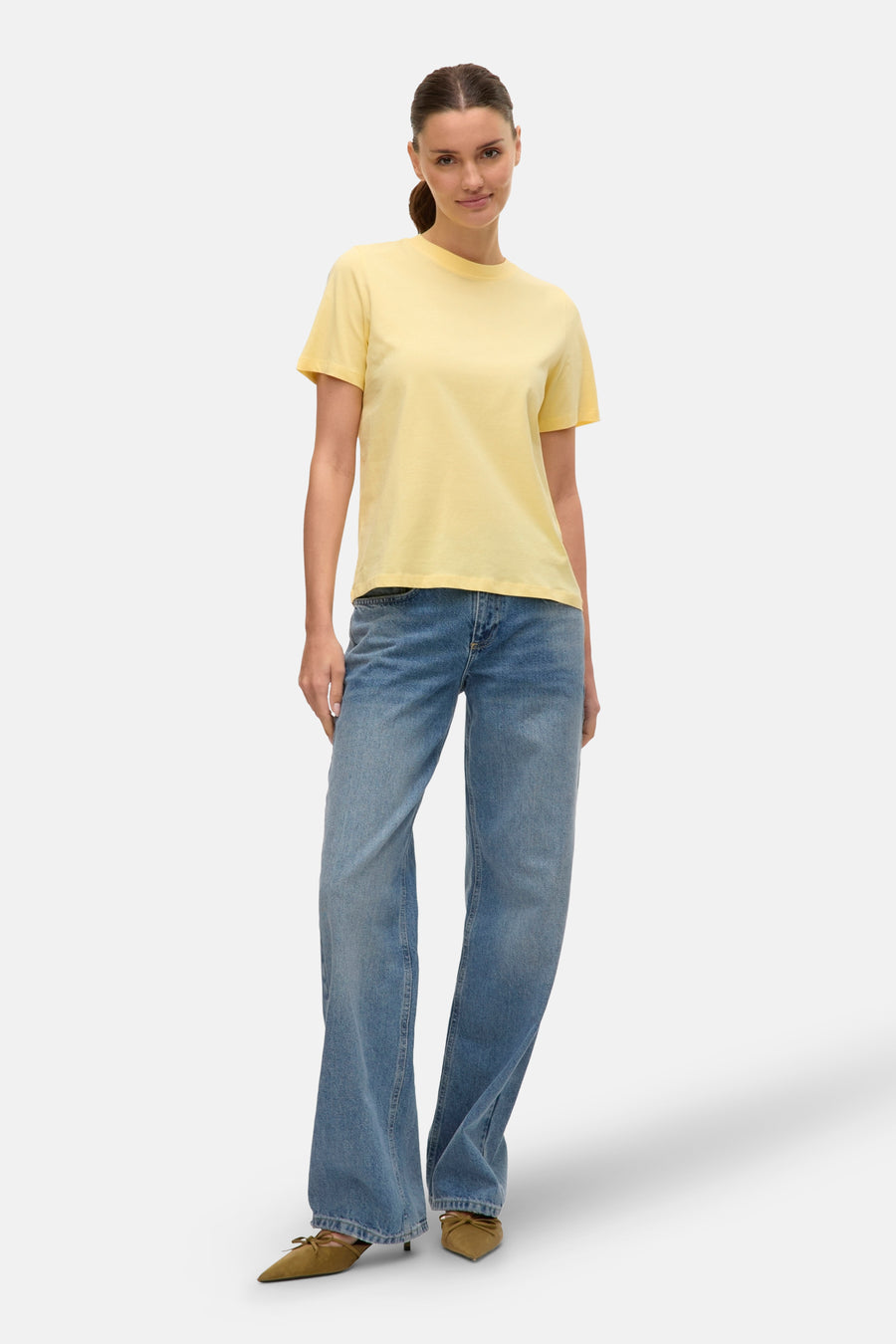 Top (korte mouwen) Geel - VERO MODA®