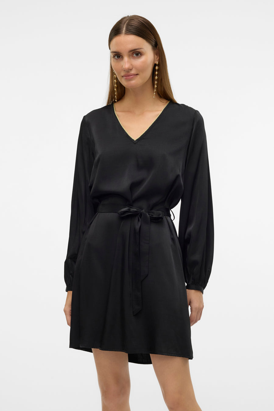 Kleedjes (lange mouwen) Zwart - VERO MODA®