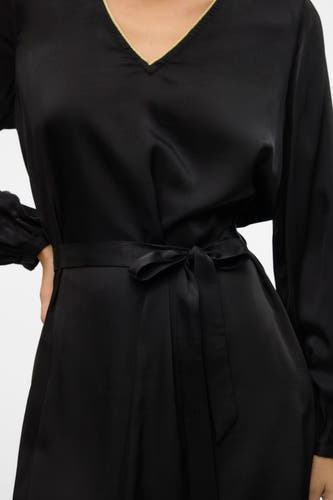 Kleedjes (lange mouwen) Zwart - VERO MODA®