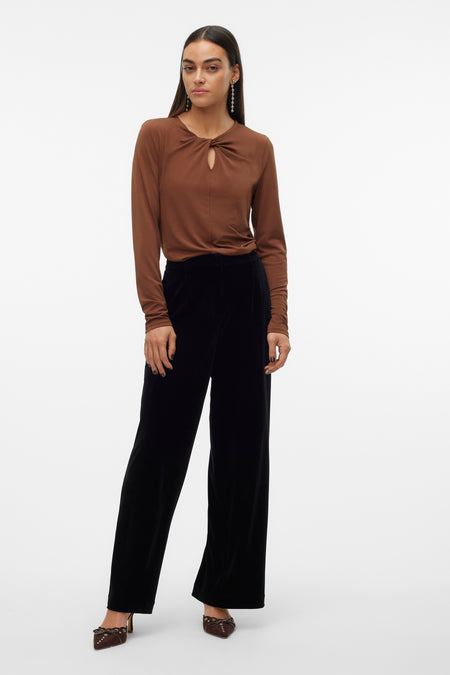 Blouse (lange mouwen) Bruin - VERO MODA®
