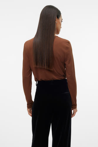 Blouse (lange mouwen) Bruin - VERO MODA®