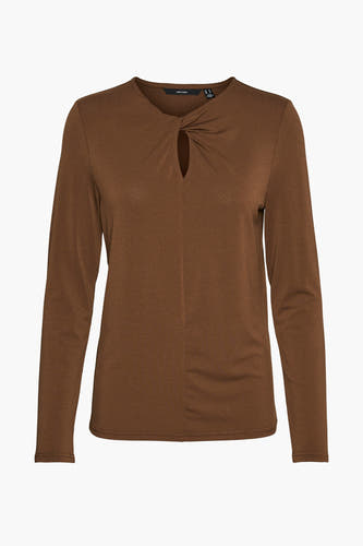 Blouse (lange mouwen) Bruin - VERO MODA®