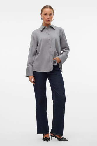 Hemd (lange mouwen) Grijs - VERO MODA®