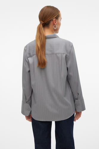 Hemd (lange mouwen) Grijs - VERO MODA®