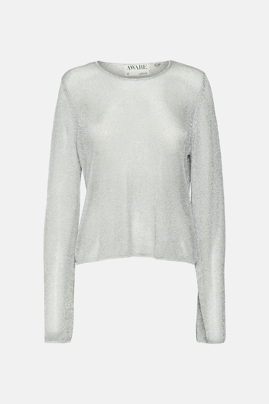 Trui met ronde hals Zilver - VERO MODA®