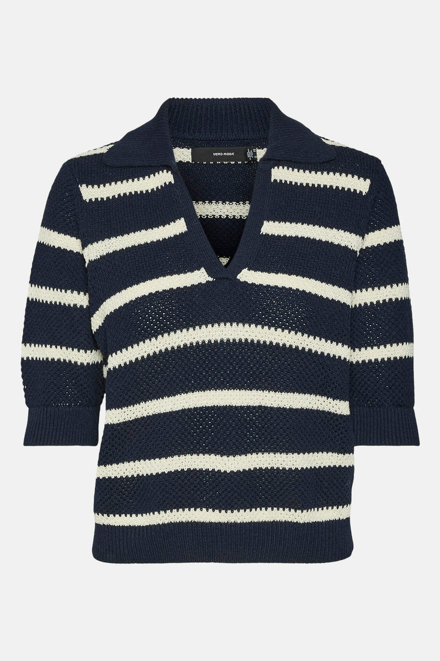 Trui met V-hals Blauw - VERO MODA®