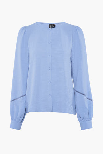 Blouse (lange mouwen) Blauw - VERO MODA®