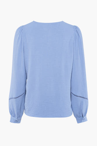 Blouse (lange mouwen) Blauw - VERO MODA®