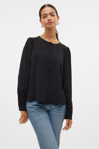 Blouse (lange mouwen) Zwart - VERO MODA®