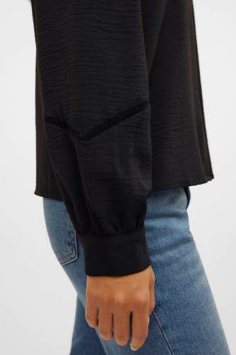 Blouse (lange mouwen) Zwart - VERO MODA®