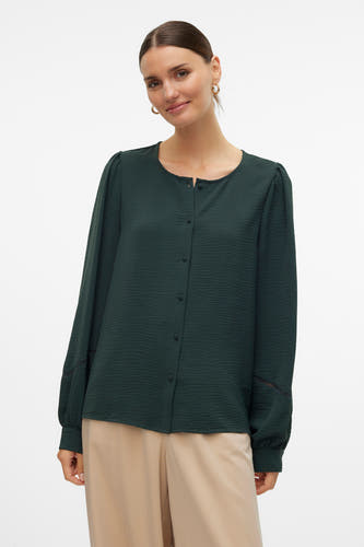 Blouse (lange mouwen) Groen - VERO MODA®