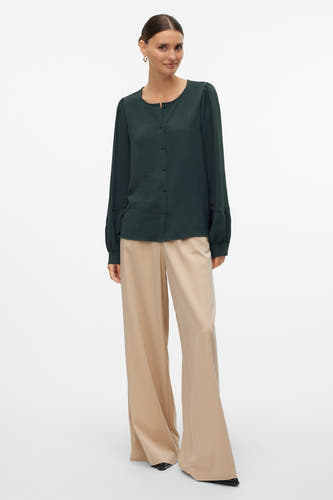 Blouse (lange mouwen) Groen - VERO MODA®