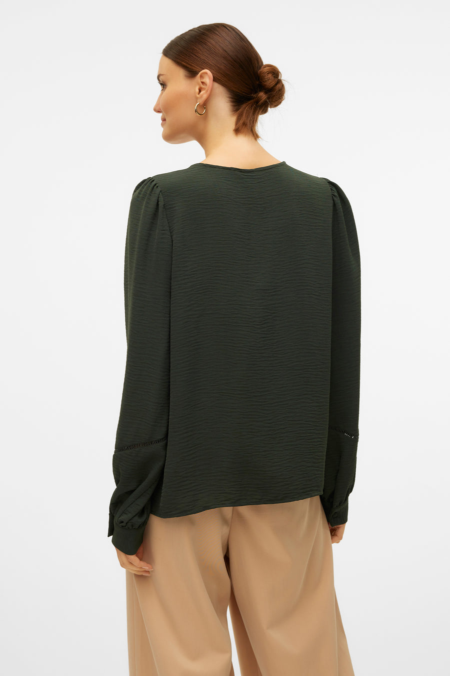 Blouse (lange mouwen) Groen - VERO MODA®