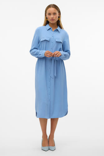 Kleedjes (lange mouwen) Blauw - VERO MODA®