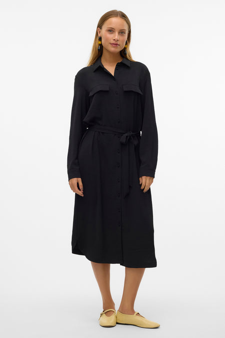 Kleedjes (lange mouwen) Zwart - VERO MODA®