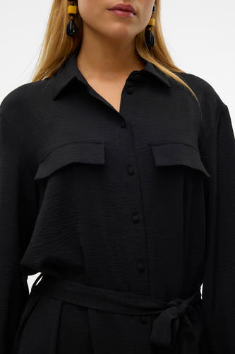 Kleedjes (lange mouwen) Zwart - VERO MODA®