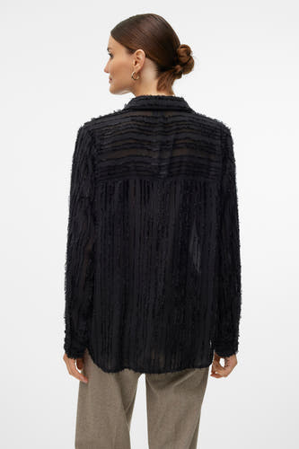 Hemd (lange mouwen) Zwart - VERO MODA®