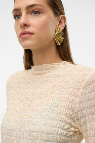 Top (lange mouwen) Ecru - VERO MODA®