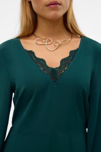Kleedjes (lange mouwen) Groen - VERO MODA®
