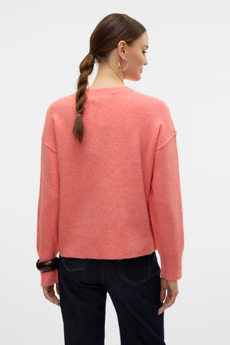 Trui met ronde hals Oranje - VERO MODA®