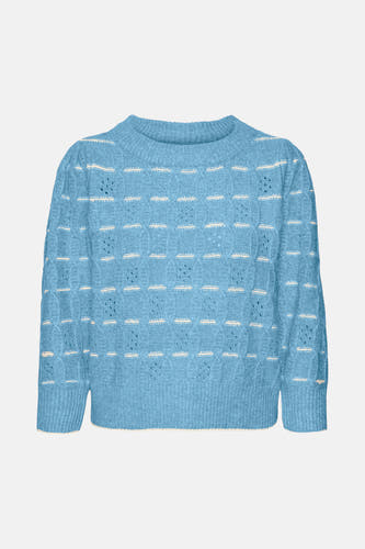 Trui met ronde hals Blauw - VERO MODA®