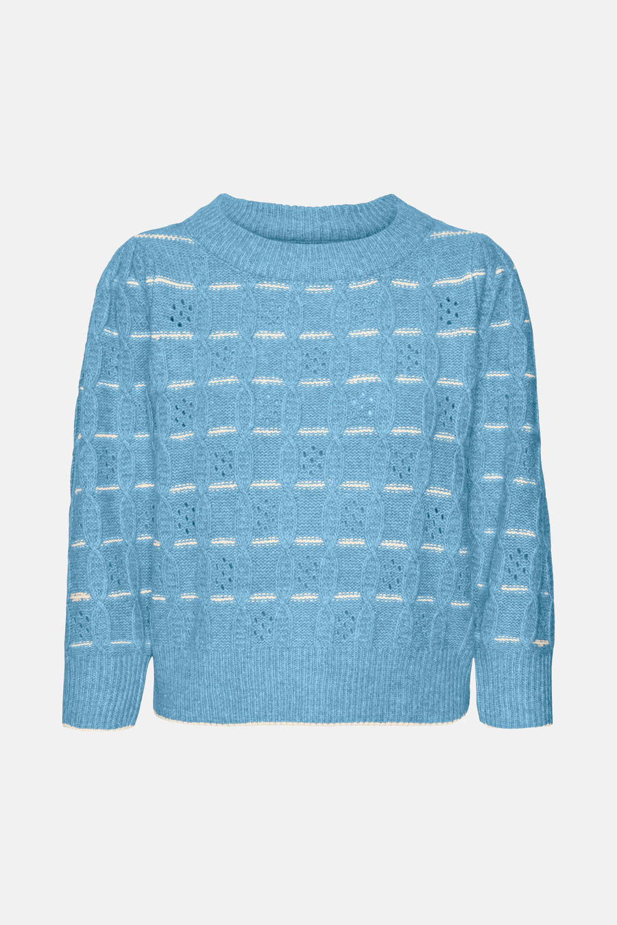 Trui met ronde hals Blauw - VERO MODA®