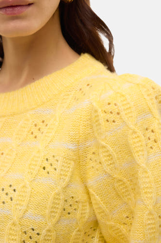 Trui met ronde hals Geel - VERO MODA®