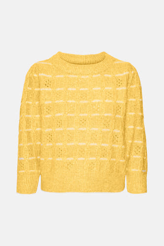 Trui met ronde hals Geel - VERO MODA®