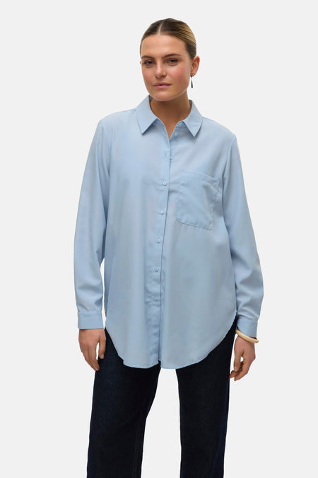 Hemd (lange mouwen) Blauw - VERO MODA®
