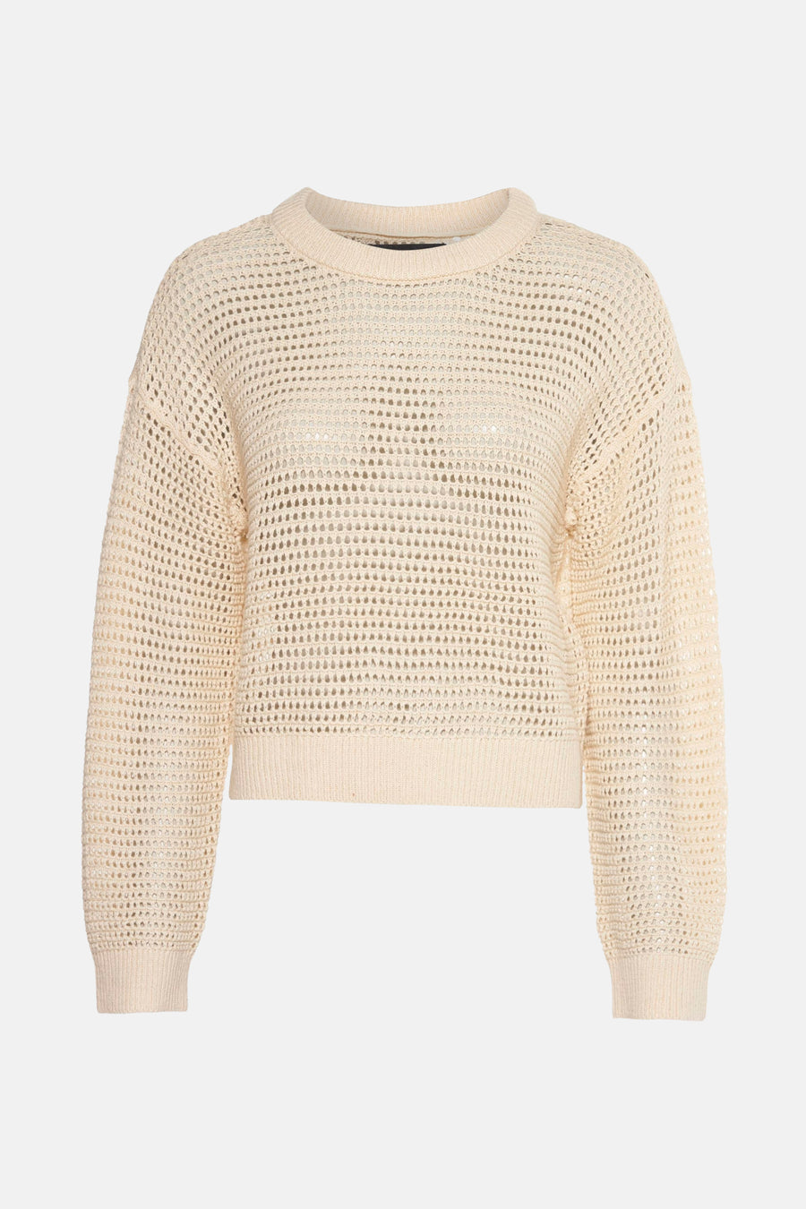 Trui met ronde hals Ecru - VERO MODA®