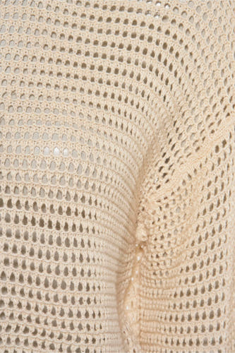 Trui met ronde hals Ecru - VERO MODA®